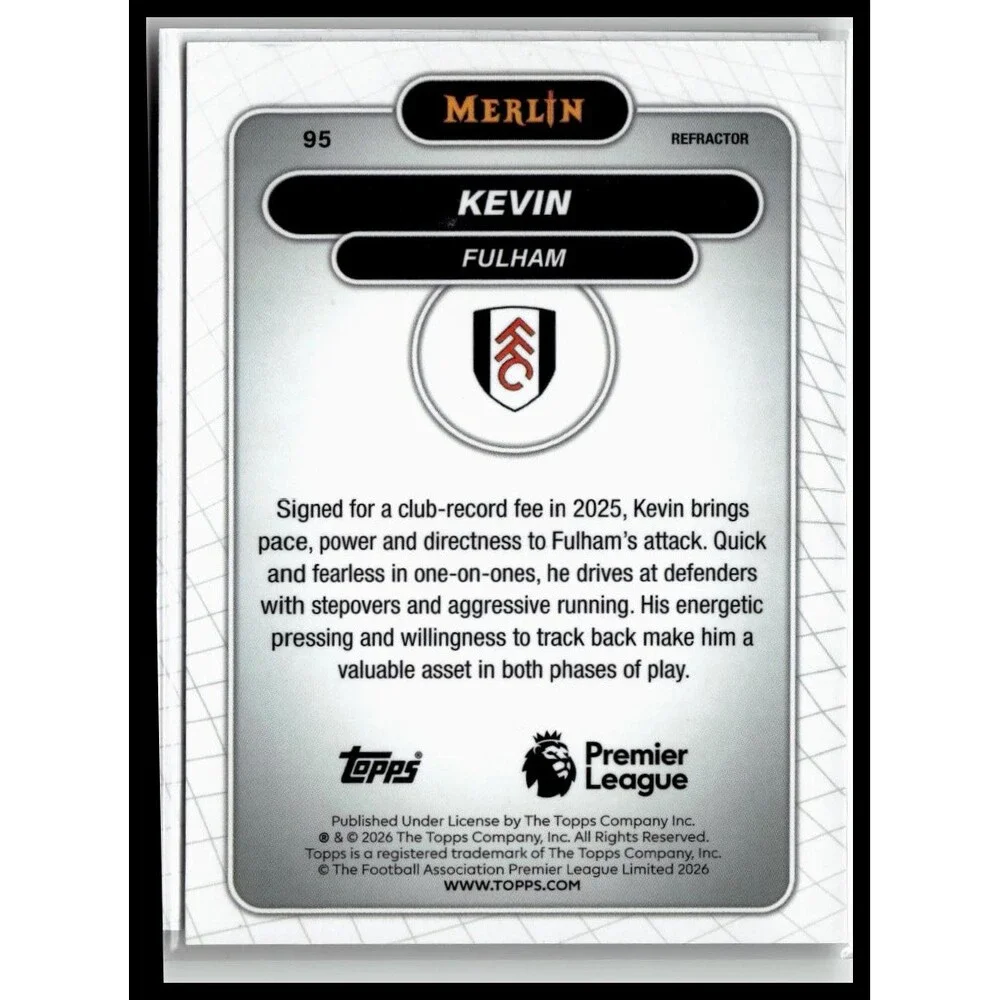 2026 Topps Merlin Premier Leauge Florento Luis Burnley